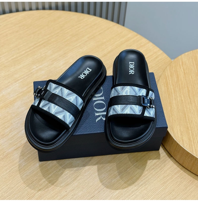 DIOR-05193 디올 2026SS Aqua 남성 슬리퍼 샌들