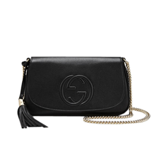 GUCCI-336752 구찌 soho 가죽 숄더백 블랙