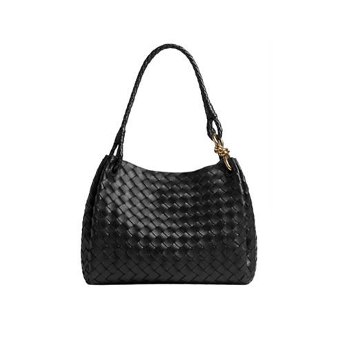 [스페셜오더]BOTTEGA VENETA-796571 보테가 베네타 블랙 라지 파라슈트