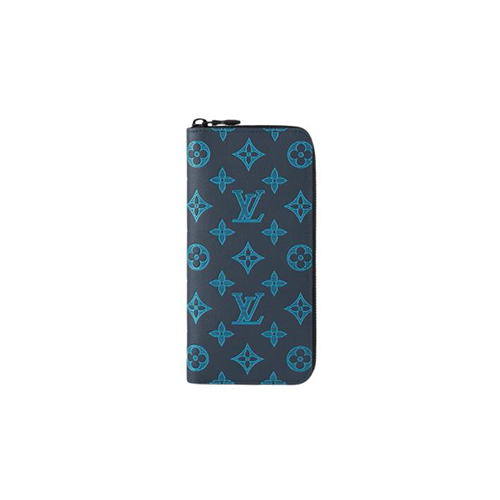 [스페셜오더]LOUIS VUITTON-M82322 루이비통 네이비 모노그램 송아지 가죽 지피 버티컬 월릿