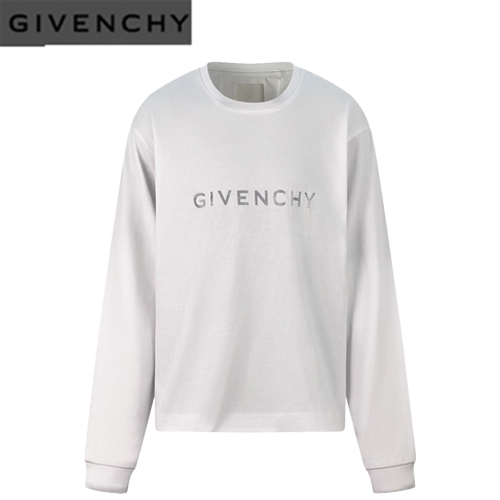 GIVENCHY-011010 지방시 화이트 프린트 장식 스웨트셔츠 남여공용