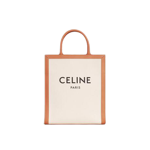 [스페셜오더]CELINE-192082 셀린느 내추럴 캔버스 프린트 스몰 버티컬 카바스 백