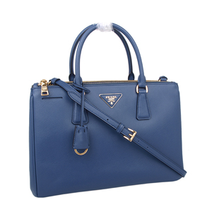 [스페셜오더] PRADA-P-BN2274 SAFFIANO LEATHER DOUBLE HANDLE TOTE BAG 네이비