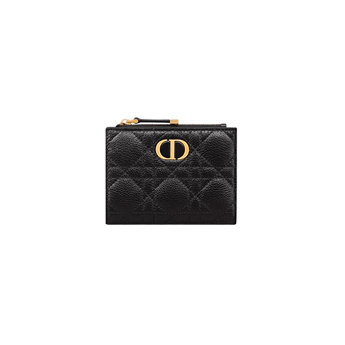 [스페셜오더]DIOR-S5173 디올 블랙 Dior Caro Dahlia 지갑