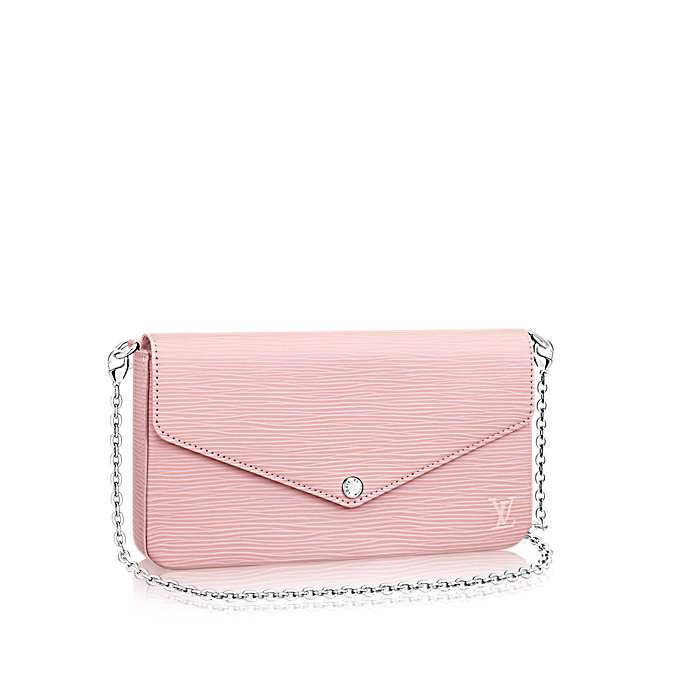 [스페셜오더]LOUIS VUITTON-M62467 루이비통 에삐 레더 포쉐트 펠리시 Rose Ballerine