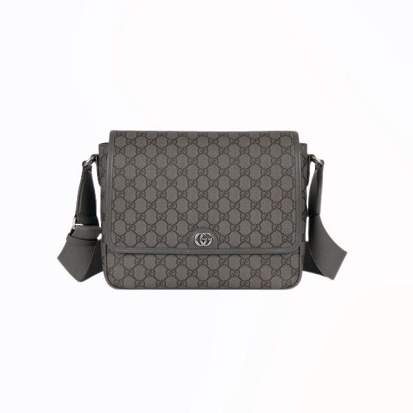 [스페셜오더]GUCCI-761741 1244 구찌 그레이/블랙 GG 오피디아 미디엄 메신저백 28cm