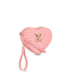 [스페셜오더]LOUIS VUITTON-M53769 루이비통 핑크 송아지 가죽 뉴 웨이브 하트 백