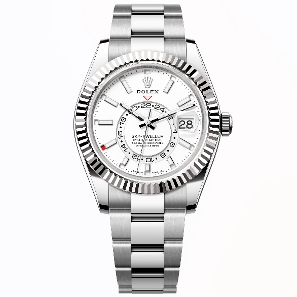 [스페셜오더][ZF Factory]ROLEX-336934 롤렉스 SKY-DWELLER 인텐스 화이트 오이스터 브레슬릿 904L 42mm