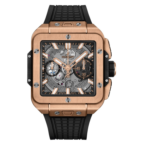 [스페셜오더][BBF]Hublot-스퀘어 뱅 유니코 18K 킹골드 레플리카에디션 42mm 1:1 Best Edition - 821.OX.0180.RX