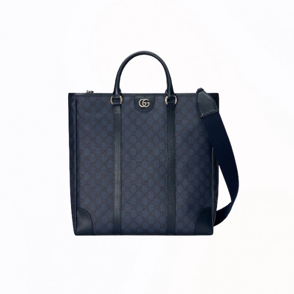 [스페셜오더]GUCCI-763316 8441 구찌 블루/블랙 GG 오피디아 미디엄 토트백 36cm