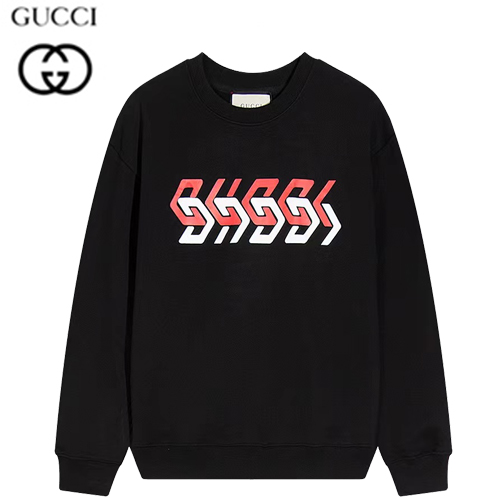 GUCCI-110613 구찌 블랙 프린트 장식 스웨트셔츠 남여공용