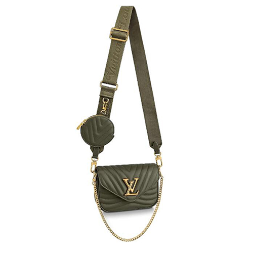 [스페셜오더]LOUIS VUITTON-M56471 루이비통 카키 송아지 가죽 뉴 웨이브 멀티 포쉐트