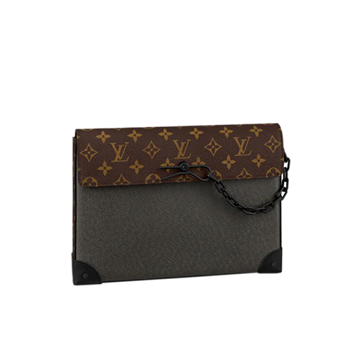 [스페셜오더]LOUIS VUITTON-M30583 루이비통 느와르 타이가 모노그램 포쉐트 보야주 스티머