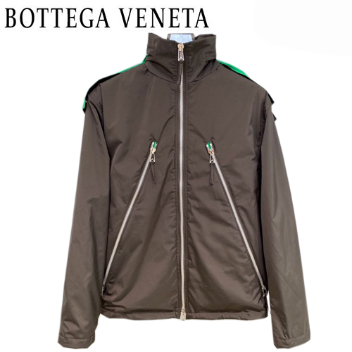 BOTTEGA VENETA-021914 보테가 베네타 다크 브라운 바람막이 후드 쟈켓 남성용