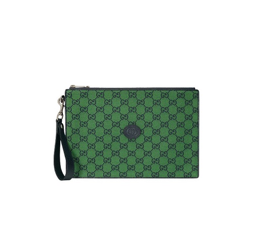 [스페셜오더]GUCCI-657581 3368 구찌 그린 GG 멀티컬러 파우치