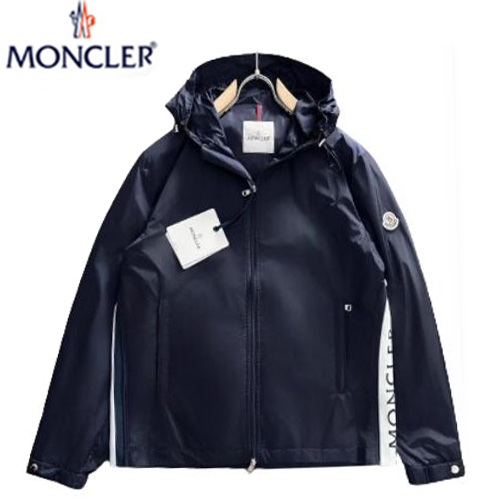 MONCLER-040315 몽클레어 네이비 나일론 바람막이 후드 재킷 남성용