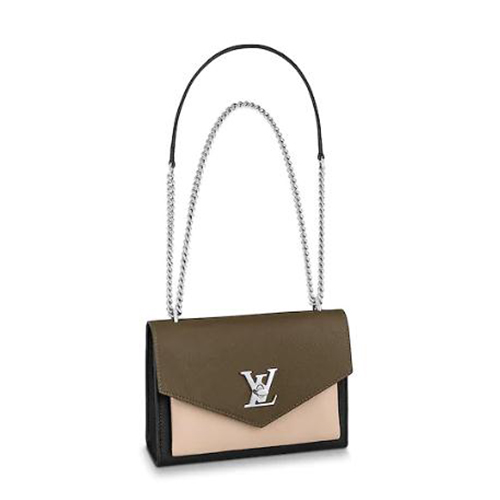 [스페셜오더]LOUIS VUITTON-M55522 루이비통 로리에 토피 라떼 블랙 송아지 가죽 마이락미 BB