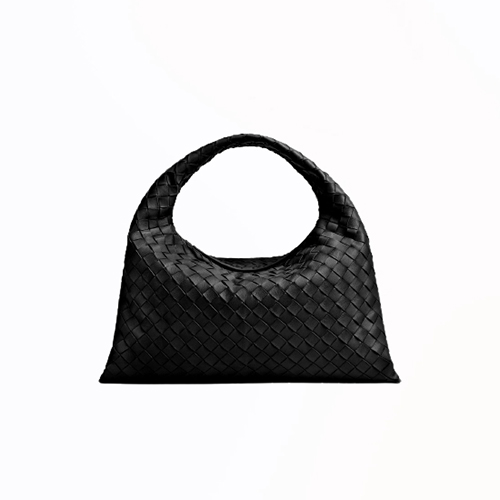 [스페셜오더]BOTTEGA VENETA-763966 보테가 베네타 블랙 홉 스몰 숄더 백 41cm