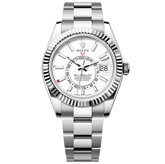 [스페셜오더][ZF]ROLEX-롤렉스 스카이-드웰러 화이트 904L SS 1:1 Best Edition 42mm