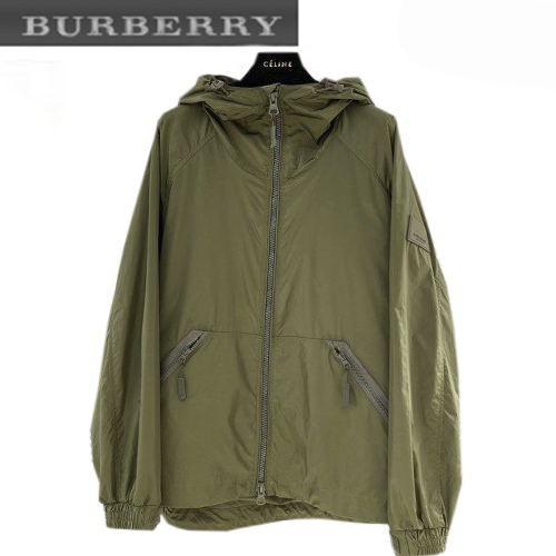 BURBERRY-092715 버버리 카키 나일론 바람막이 재킷 남성용