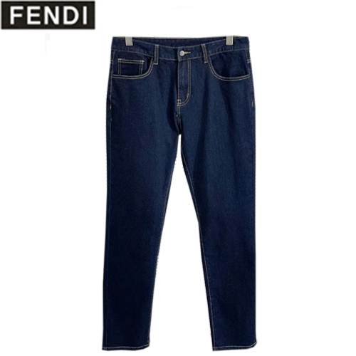 FENDI-103015 펜디 네이비 청바지 남성용