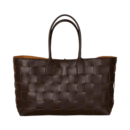 [스페셜오더]BOTTEGA VENETA-576828 보테가 베네타 다크 브라운 맥시 인트레치오 미디엄 토트백