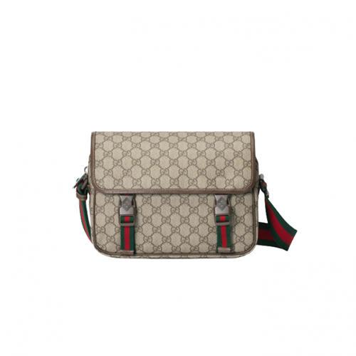 [스페셜오더]GUCCI-760123 9765 구찌 베이지/에보니 GG 메신저백 27CM