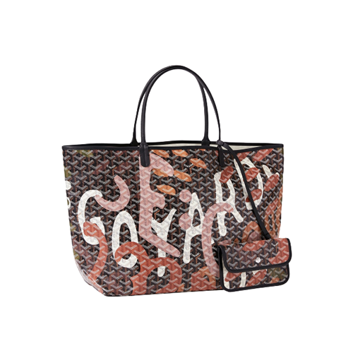 [스페셜오더]GOYARD-고야드 블랙/핑크 카모플라쥬 레트르 생 루이백 GM 40CM