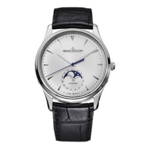 [스페셜오더]JAEGER LECOULTRE-예거 르쿨트르 마스터 울트라 씬 문 스틸 실버다이얼 워치39mm