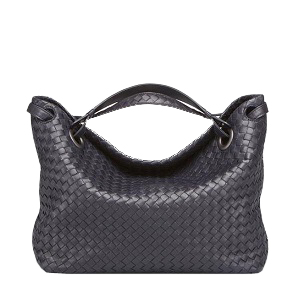 BOTTEGA VENETA-80569 보테가 베네타 토르말린 인트레치아토 나파 미디엄 숄더 백