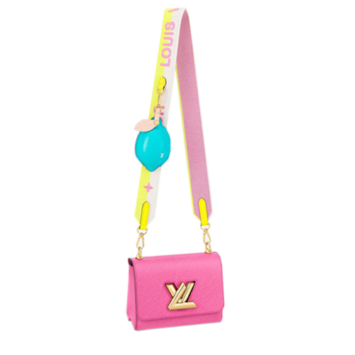 [스페셜오더]LOUIS VUITTON-M20693 루이비통 핑크 에삐 레더 레몬 참 트위스트 PM