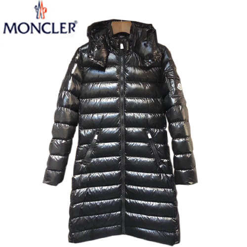 MONCLER-10021 몽클레어 블랙 롱 패딩 여성용