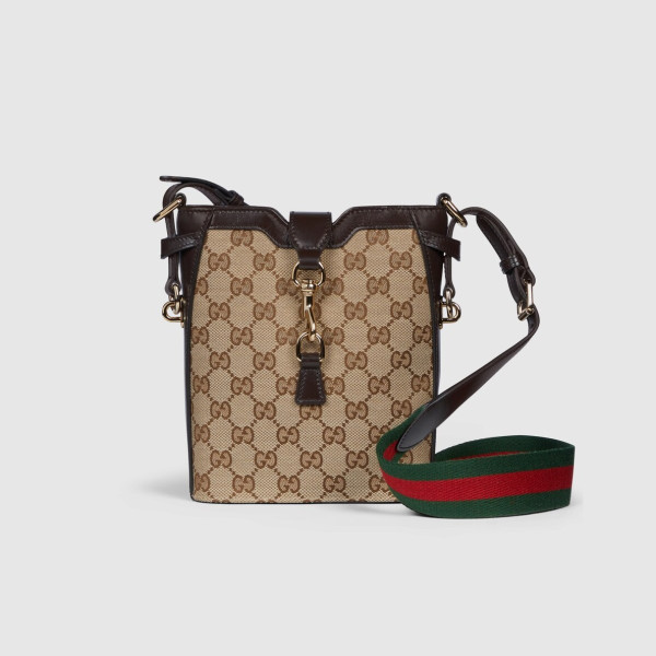 [스페셜오더]GUCCI-782919 구찌 베이지/에보니 GG 미니 버킷백 16cm