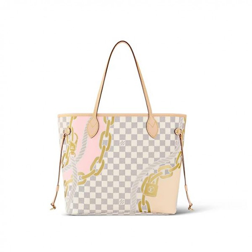 [스페셜오더]LOUIS VUITTON-N40471 루이비통 다미에 아주르 노티컬 프린트 네버풀 MM