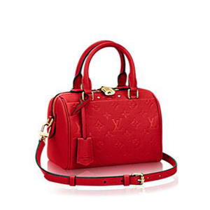 [스페셜오더]LOUIS VUITTON-M42399 루이비통 모노그램 앙프렝뜨 스피디 반둘리에 25 Cherry 