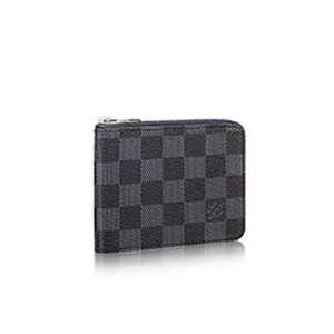 LOUIS VUITTON-N61258 루이비통 다미에 그라파이트 지피 컴팩트 월릿 