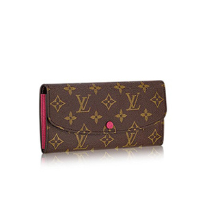 LOUIS VUITTON-M41943 루이비통 모노그램 에밀리 월릿 핫핑크 