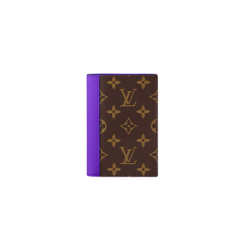 [스페셜오더]LOUIS VUITTON-M28268 루이비통 퍼플 모노그램 마카사르 쿠베르튀르 패스포트