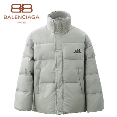 BALENCIAGA-11022 발렌시아가 그레이 프린트 장식 패딩 남여공용