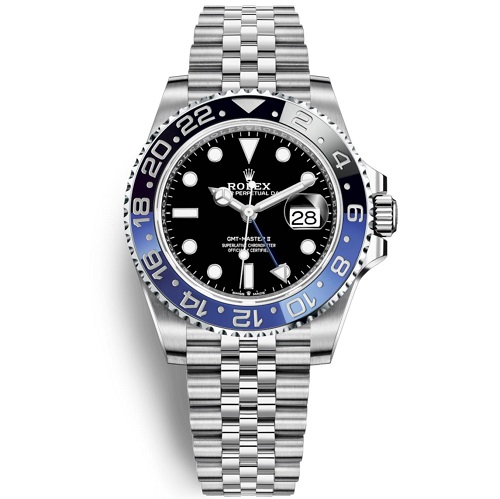 ★[AR팩토리][스페셜오더]ROLEX-로렉스 GMT-마스터 II 세라믹 베젤 스틸 쥬빌리 브레슬릿 남자시계40mm