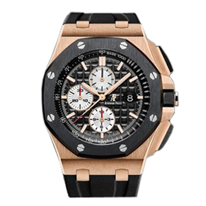 [스페셜오더]Audemars Piguet-오데마 피게 로얄 오크 오프 쇼어 크로노그래프 핑크 골드 와치 44mm  