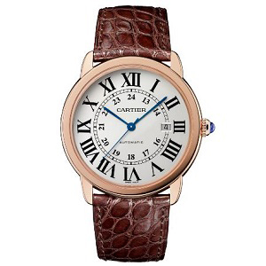 [스페셜오더]Cartier-6701009 까르띠에 롱드 솔로 드 까르띠에 핑크 골드 워치 42mm