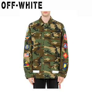 OFF WHITE 오프화이트 아카비으 필드 카모플라주 쟈켓 남녀공용