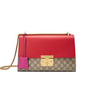 [스페셜오더]GUCCI-409486_9784 구찌 GG 수프림 패드락 숄더백 