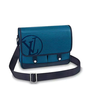 [스페셜오더]LOUIS VUITTON-M53494 루이비통 에삐 레더 Bleu Azur 메신저 PM