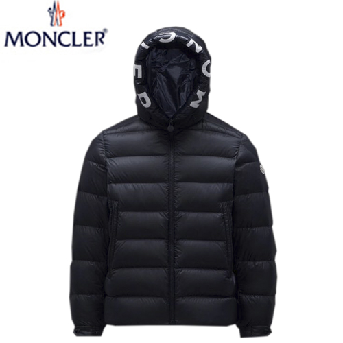 MONCLER-08183 몽클레어 블랙 프린트 장식 패딩 남여공용