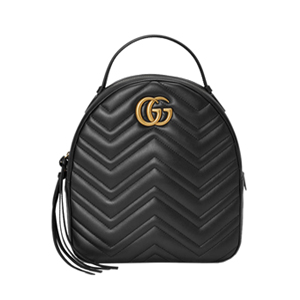 [스페셜오더]GUCCI-476671 1000 구찌 GG Marmont 퀼트 가죽 백팩 블랙