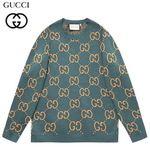 GUCCI-01244 구찌 민트 블루 GG 스웨터 남여공용