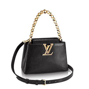 [스페셜오더]LOUIS VUITTON-M42935 루이비통 토리옹 레더 카퓌신 MINI 블랙 