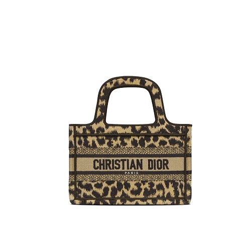 [스페셜오더]CHRISTIAN DIOR-M1271 디올 베이지 Mizza 멀티 컬러 베이지 자수 미니 DIOR BOOK TOTE 백